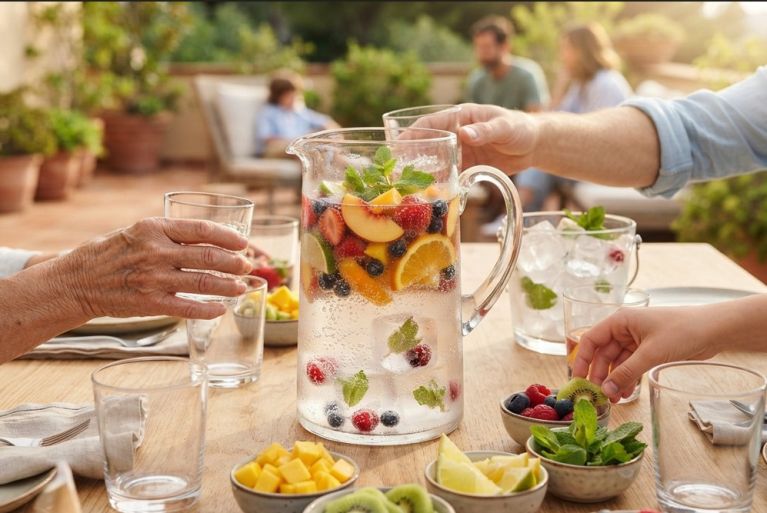 La jarra del domingo: el brindis que reúne a toda la familia